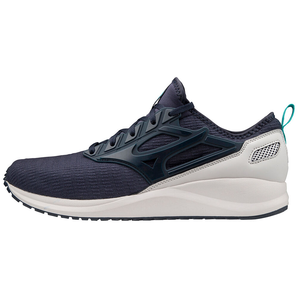 Mens Mizuno Ezrun CG Running Shoes Navy/White Philippines (ZKLVDW157)